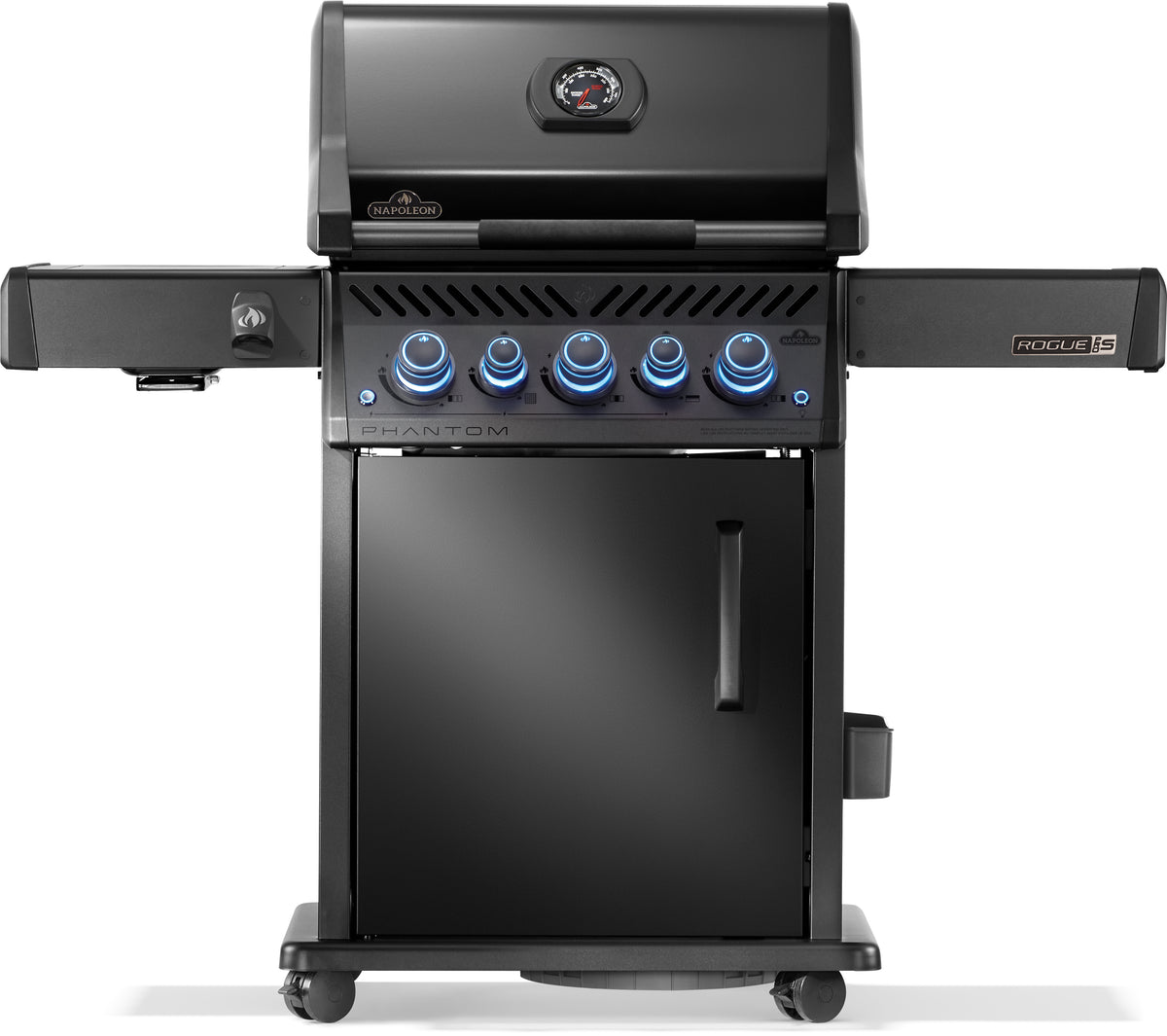 Napoleon Phantom, Rogue PRO-S 425, mit Edelstahl Rosten, Mattschwarz, Grillrost, für 1 - 10 Personen, Detailansicht 4