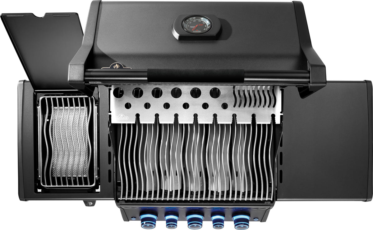 Napoleon Phantom, Rogue PRO-S 425, mit Edelstahl Rosten, Mattschwarz, Grillrost, für 1 - 10 Personen, Detailansicht 6