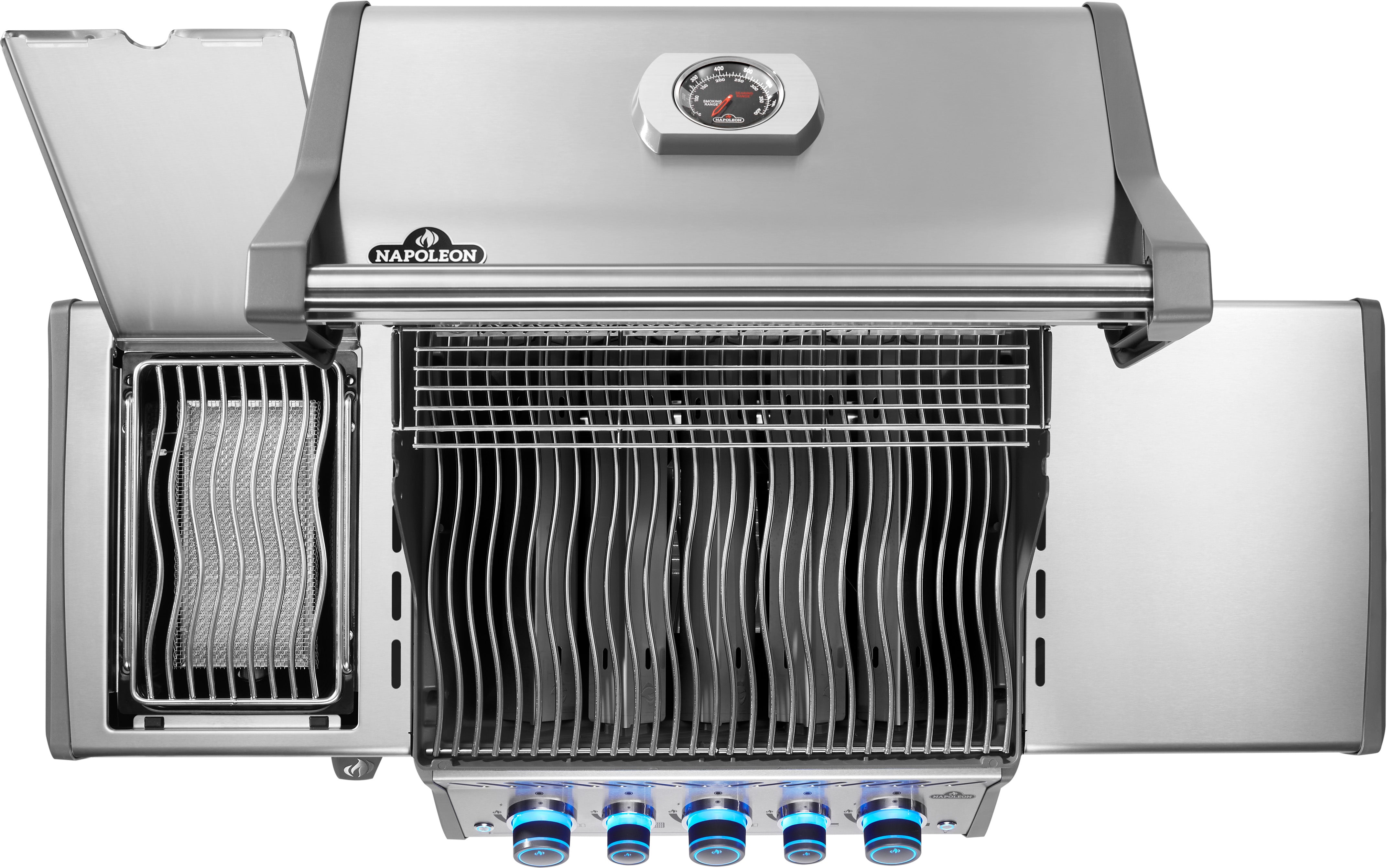 Napoleon Rogue PRO-S 425 mit Edelstahl Rosten, Grillrost, für 1 - 10 Personen, Detailansicht 4