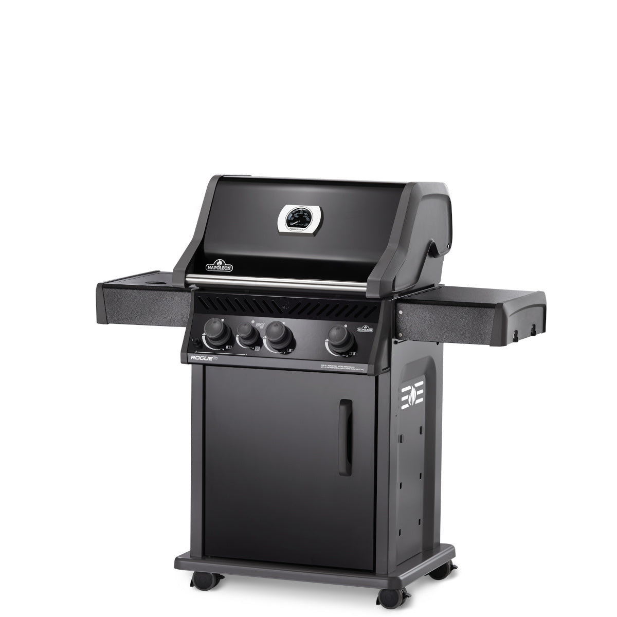 Napoleon Rogue XT 425, mit Sizzle Zone, Schwarz, Grillrost aus Gusseisen, für 1 - 10 Personen, Detailansicht 1