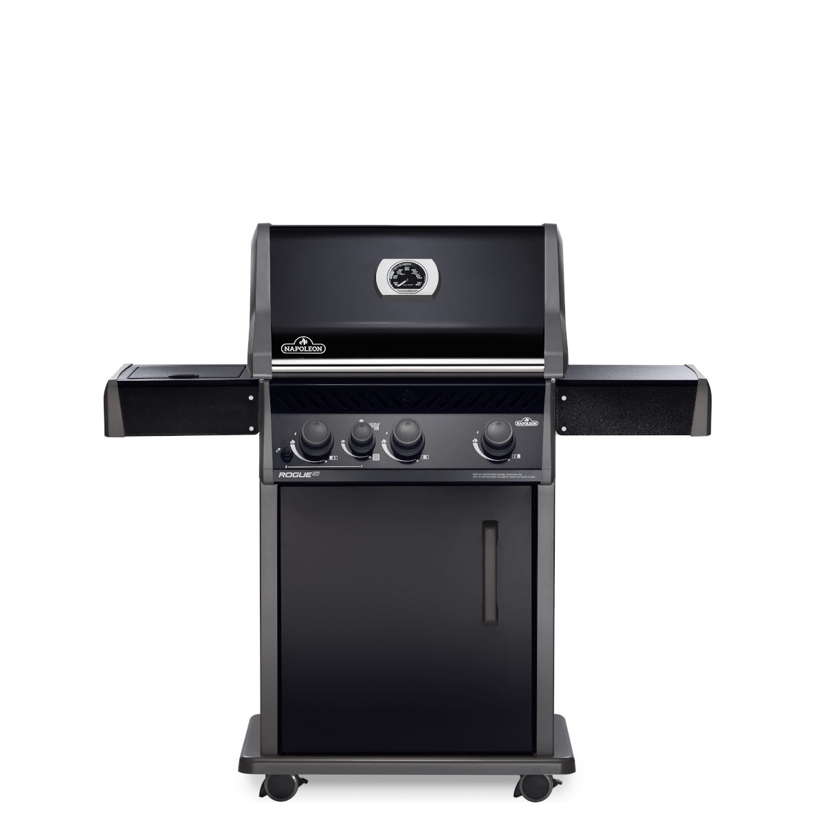 Napoleon Rogue XT 425, mit Sizzle Zone, Schwarz, Grillrost aus Gusseisen, für 1 - 10 Personen