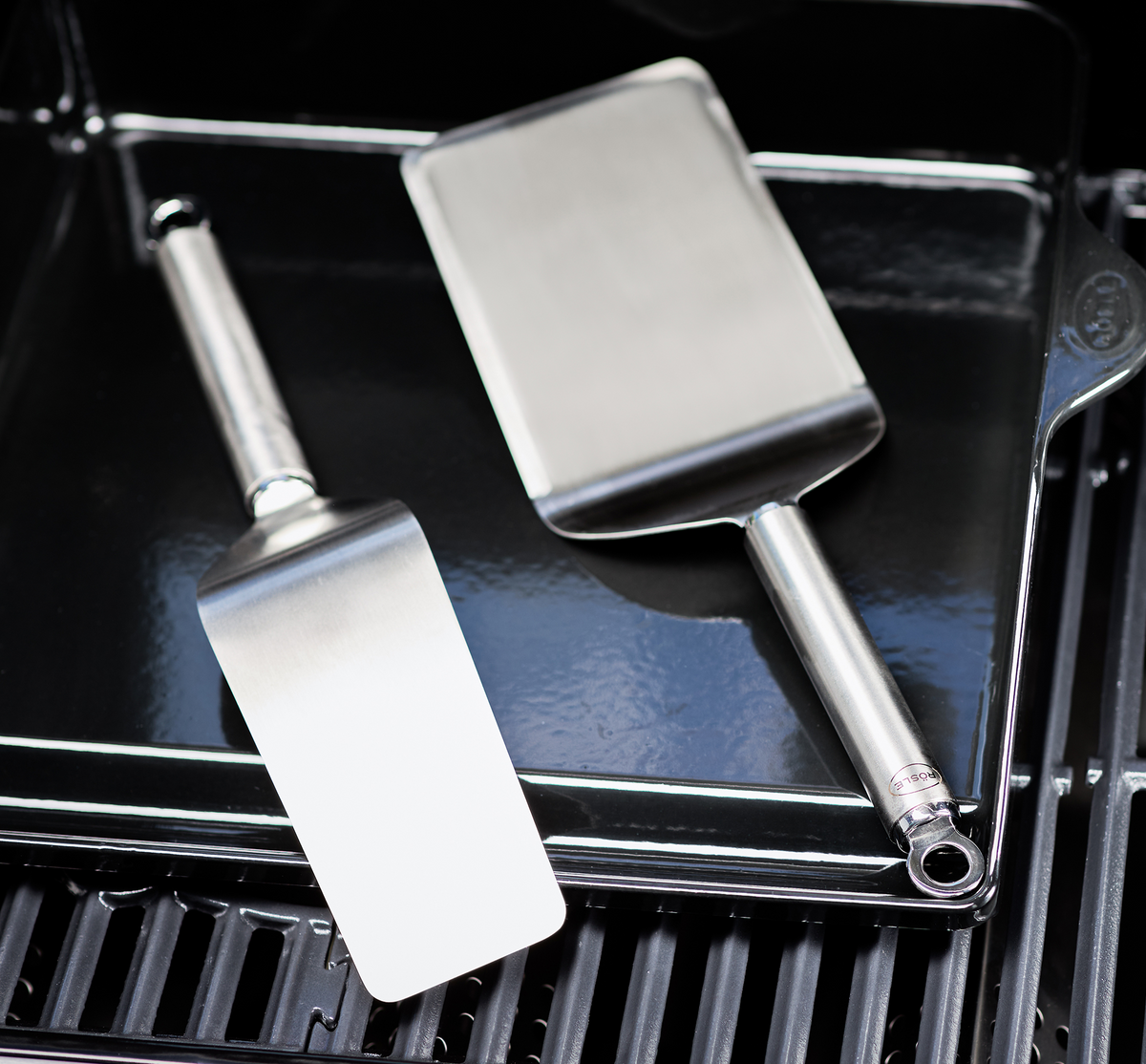 Rösle Plancha-Spachtel, breit, Detailansicht 2