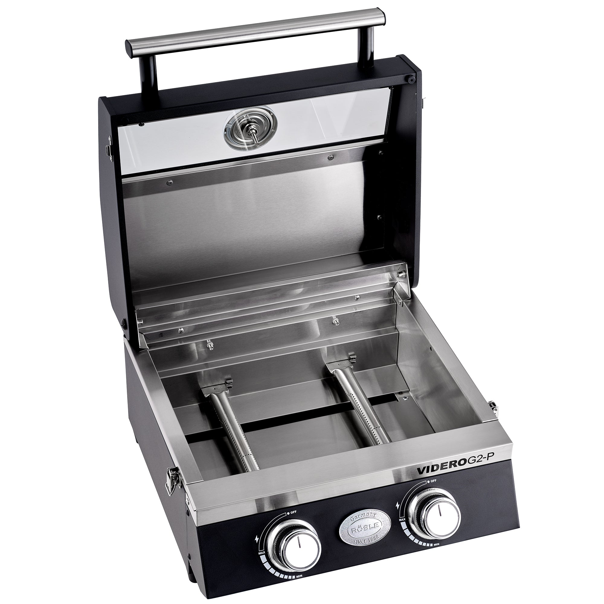 Rösle BBQ-Portable VIDERO G2-P 30mbar, Grillrost aus Gusseisen, für 1 - 3 Personen, Detailansicht 5