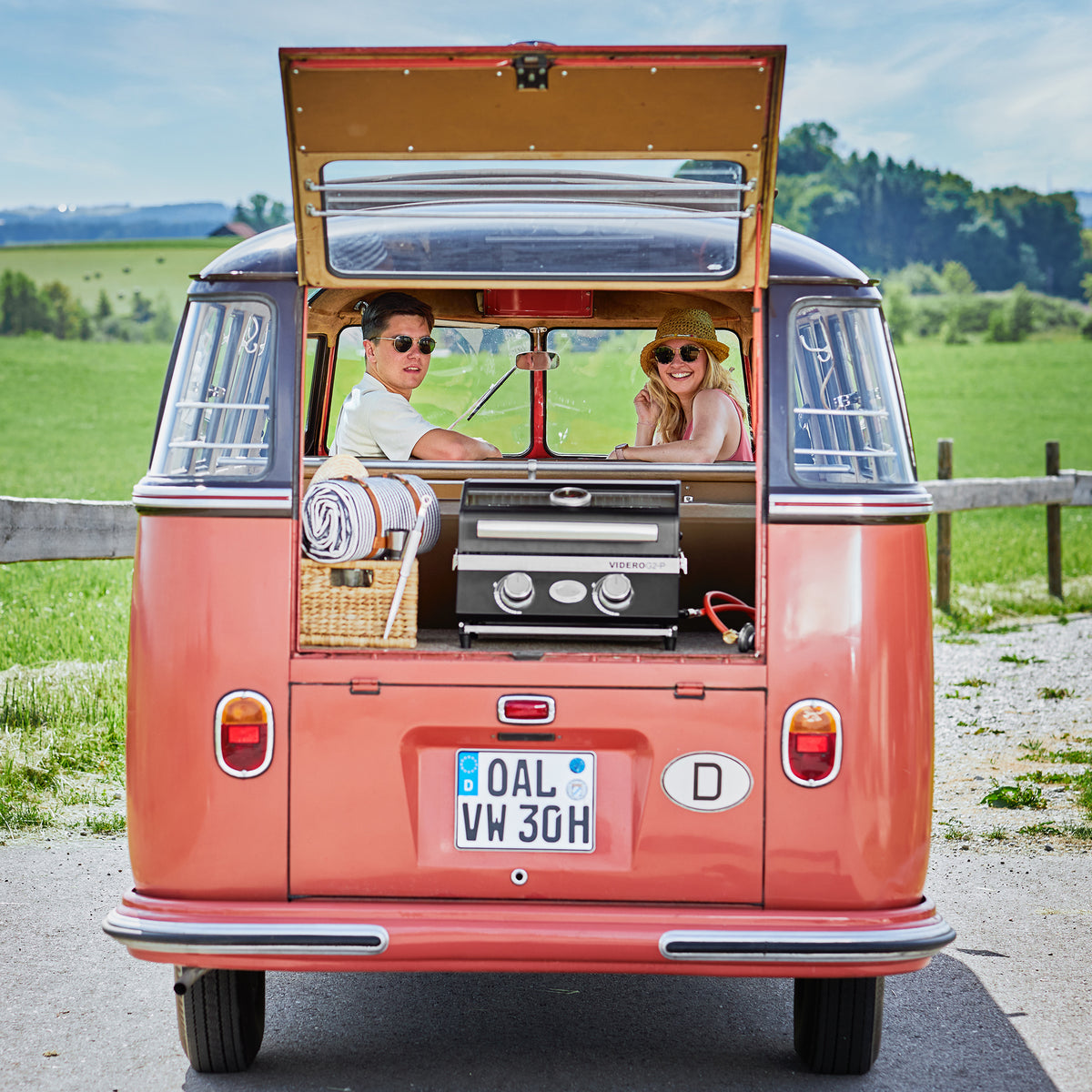 Rösle BBQ-Portable VIDERO G2-P 30mbar, Grillrost aus Gusseisen, für 1 - 3 Personen, Detailansicht 6