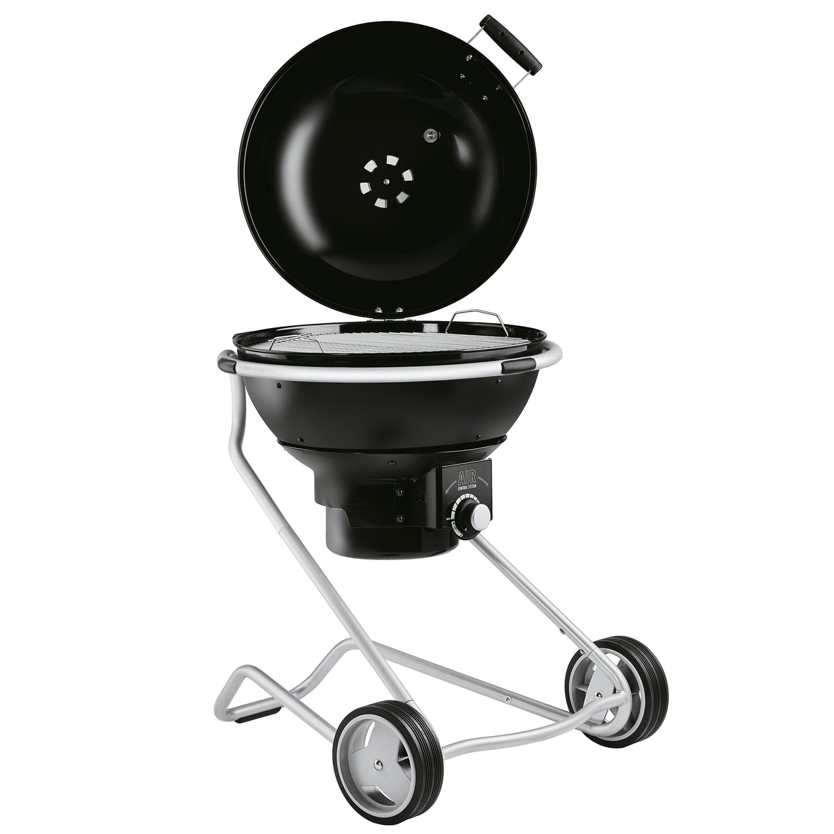 Rösle Holzkohle-Kugelgrill No.1 F60 AIR schwarz (Ø 60 cm), für 1 - 8 Personen, Detailansicht 1