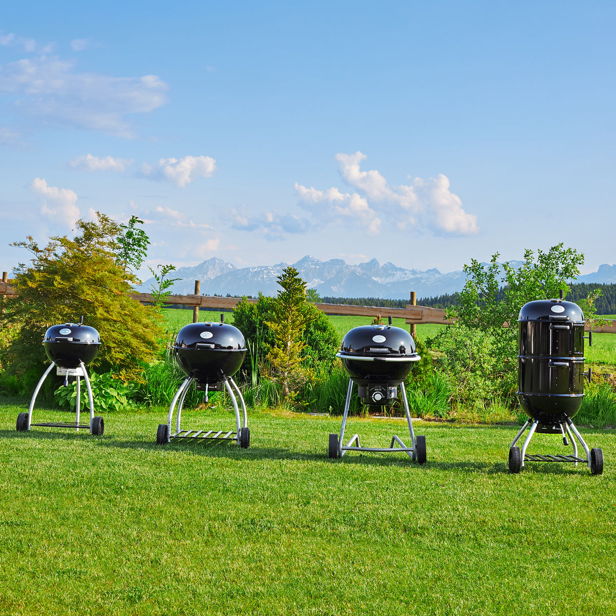 Rösle Holzkohle-Kugelgrill No.1 F60 AIR schwarz (Ø 60 cm), für 1 - 8 Personen, Detailansicht 7