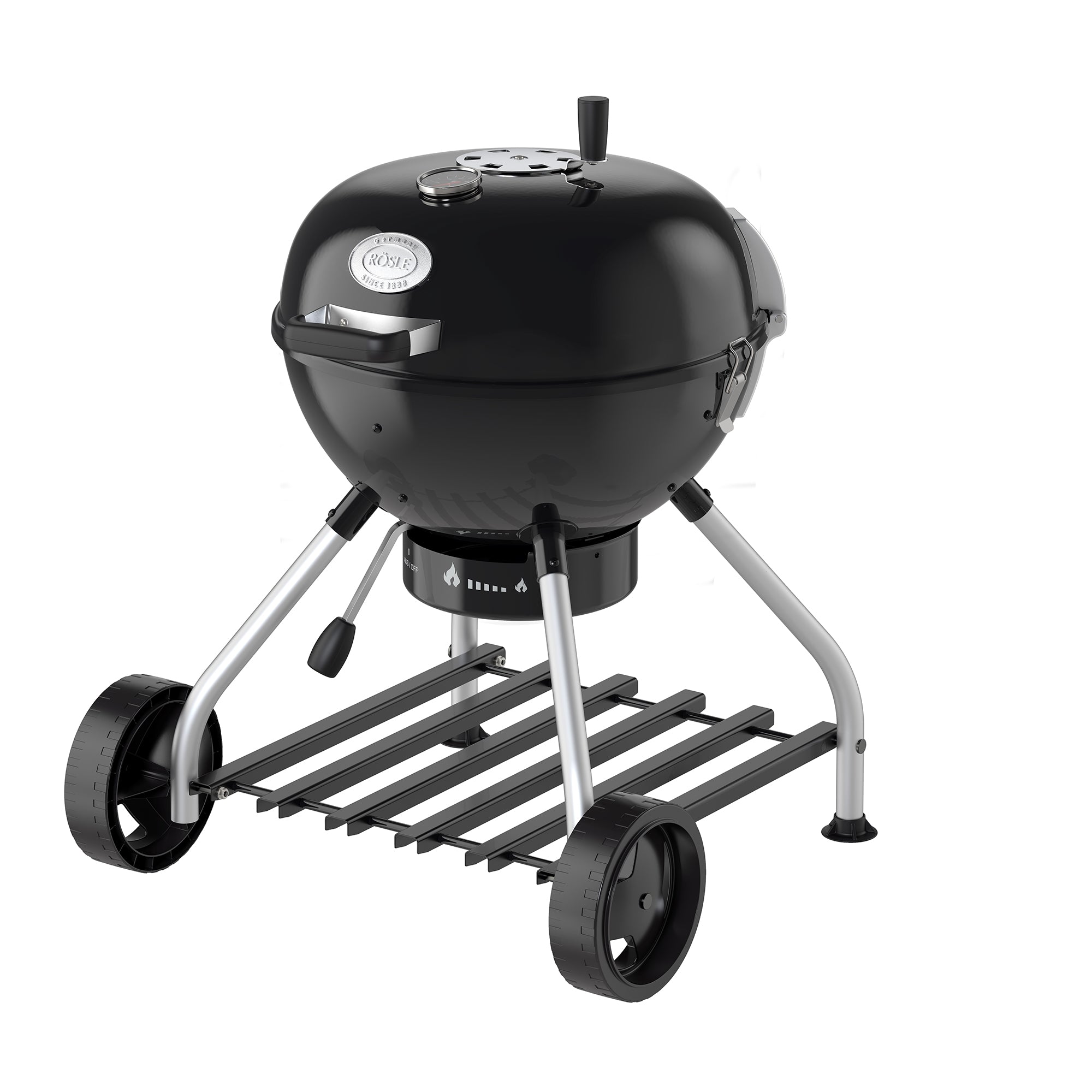 Rösle Smoker No.1 F50-S schwarz (Ø 50 cm), Detailansicht 2