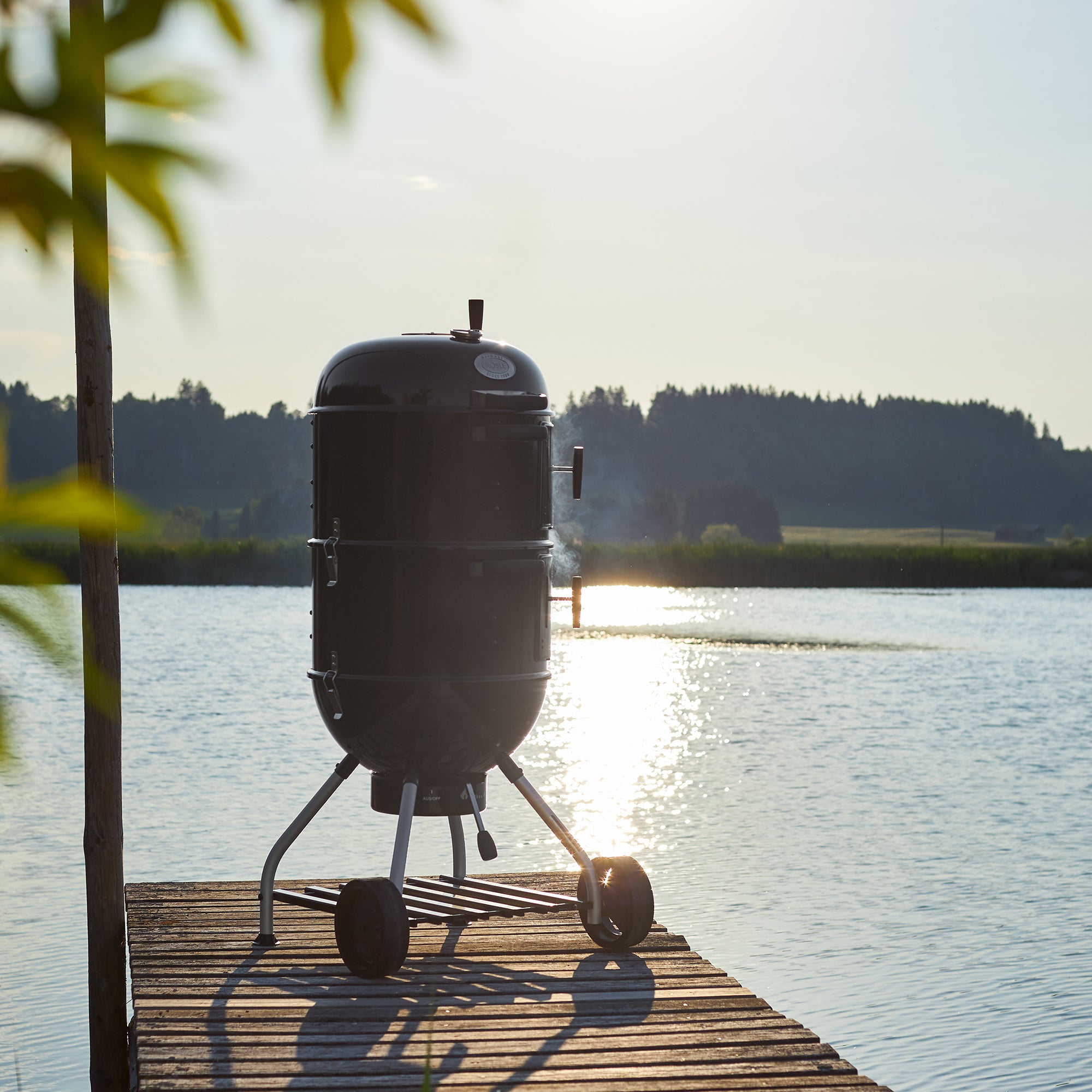 Rösle Smoker No.1 F50-S schwarz (Ø 50 cm), Detailansicht 6