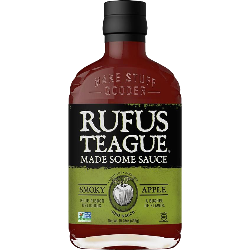 Rufus Teague Smokey Apple BBQ-Sauce, 432g, Grillsauce