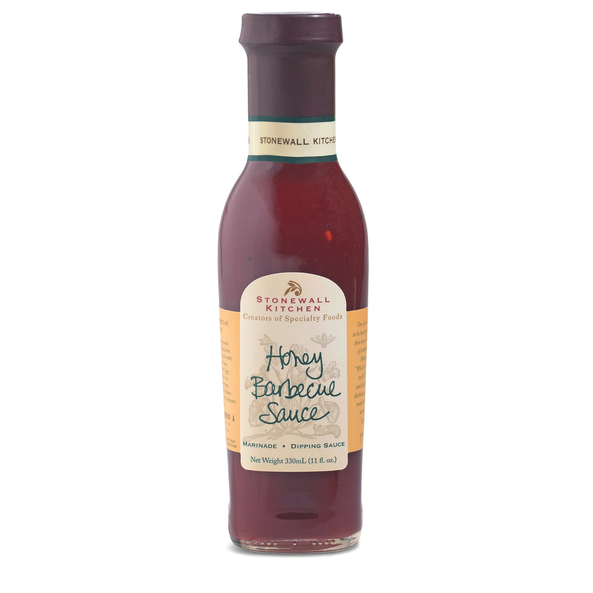 Stonewall Kitchen Stonewall Honey Barbecue Sauce 330 ml, Grillsauce