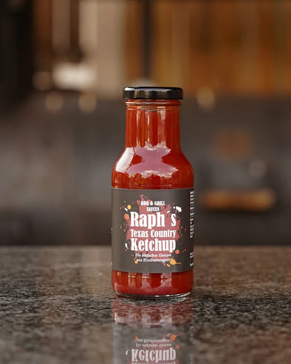 Zooze Raph's Texas Country Ketchup, Grillsauce
