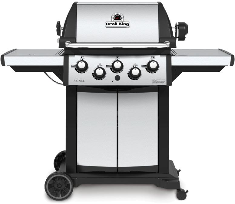 Broil King Signet 390 inkl. Drehspieß, Grillrost aus Gusseisen, für 1 - 10 Personen