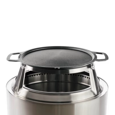 Solo Stove YUKON Gusseisen-Plancha mit Aufsatz, Grillzubehör