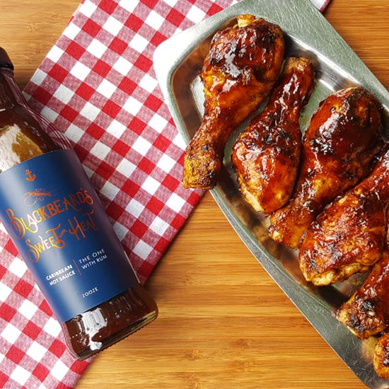 Zooze Blackbeards Sweet with Heat - Carribean Hot Sauce, 260ml, Grillsauce, Detailansicht 2