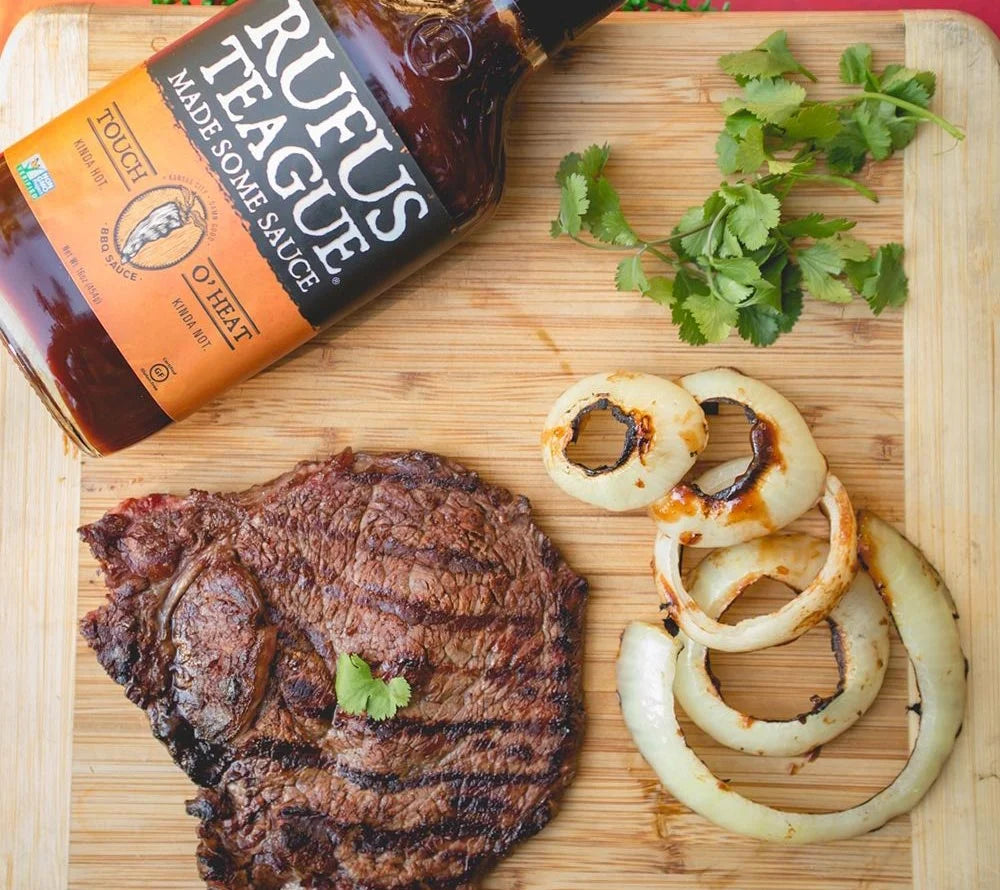 Rufus Teague Touch O Heat BBQ-Sauce, 432ml