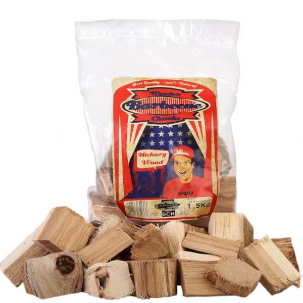 Axtschlag Räucherklötze, Hickory