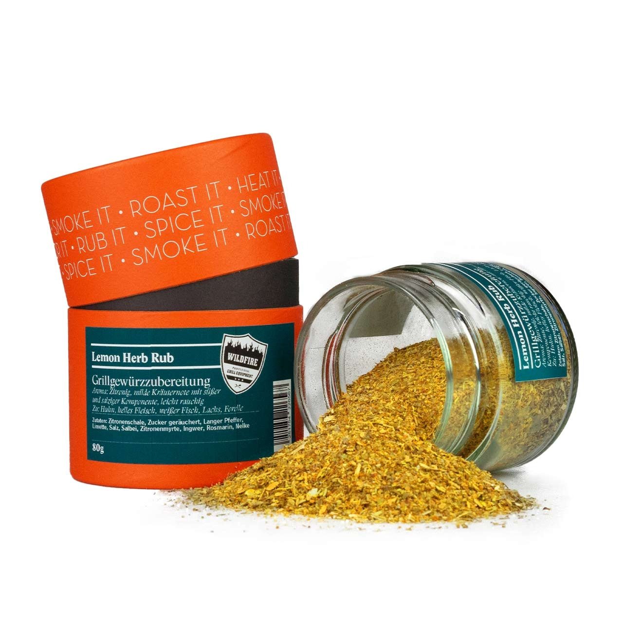 Big Green Egg Lemon Herb Rub, 80g