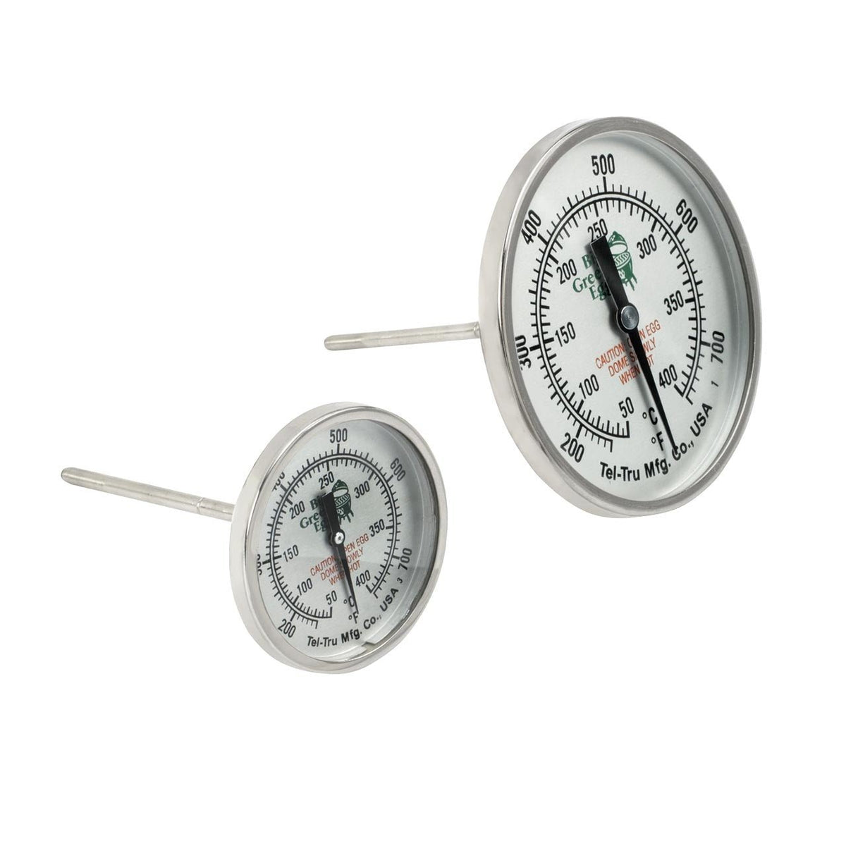 Big Green Egg Tel-Tru Deckelthermometer, Mini, MiniMax, Small & Medium, Detailansicht 2