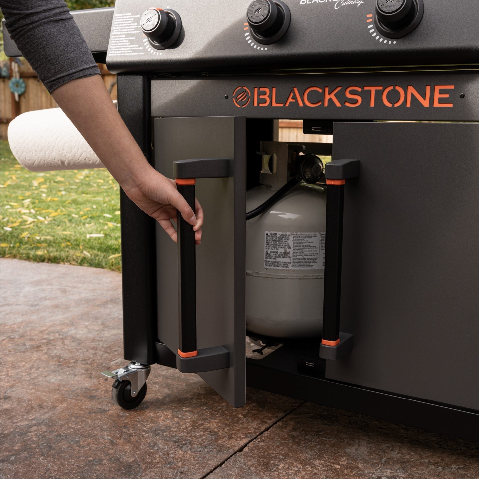 Blackstone 36“ Griddle Grillstation mit Klapptisch, Grillbundle, Detailansicht 2