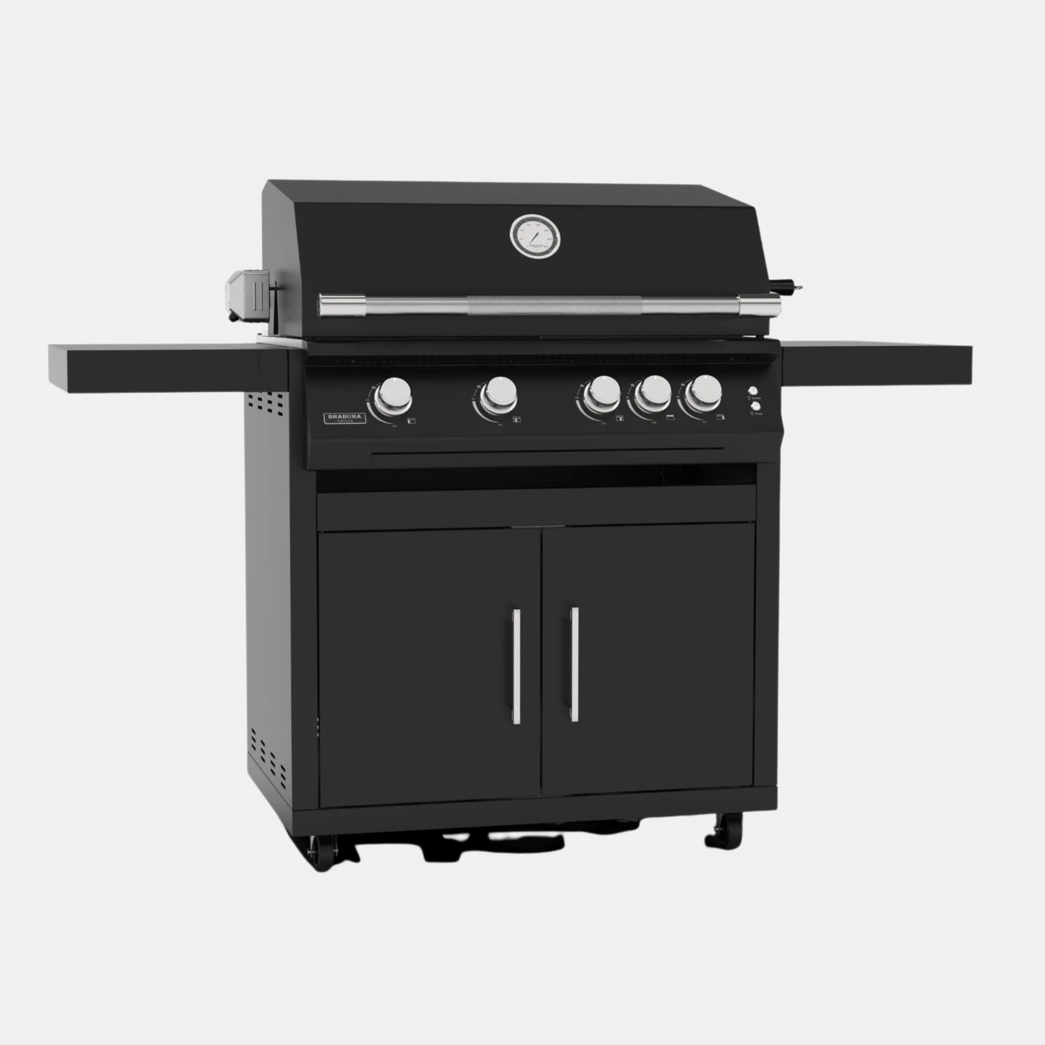 Brabura Fusion 400 RM Gasgrill 4-Brenner| Neuestes Edelstahlmodell, Grillrost aus Edelstahl, für 1 - 15, Detailansicht 2