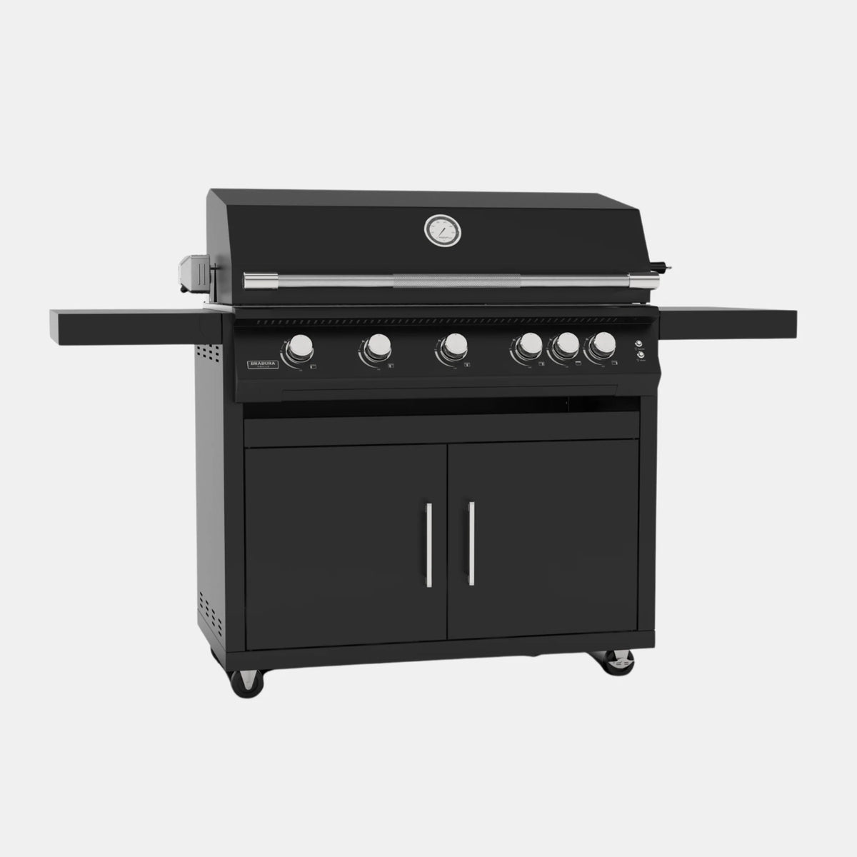 Brabura Fusion 500 RM Gasgrill 4-Brenner| Neuestes Edelstahlmodell, Grillrost aus Edelstahl, für 1 - 20 Personen