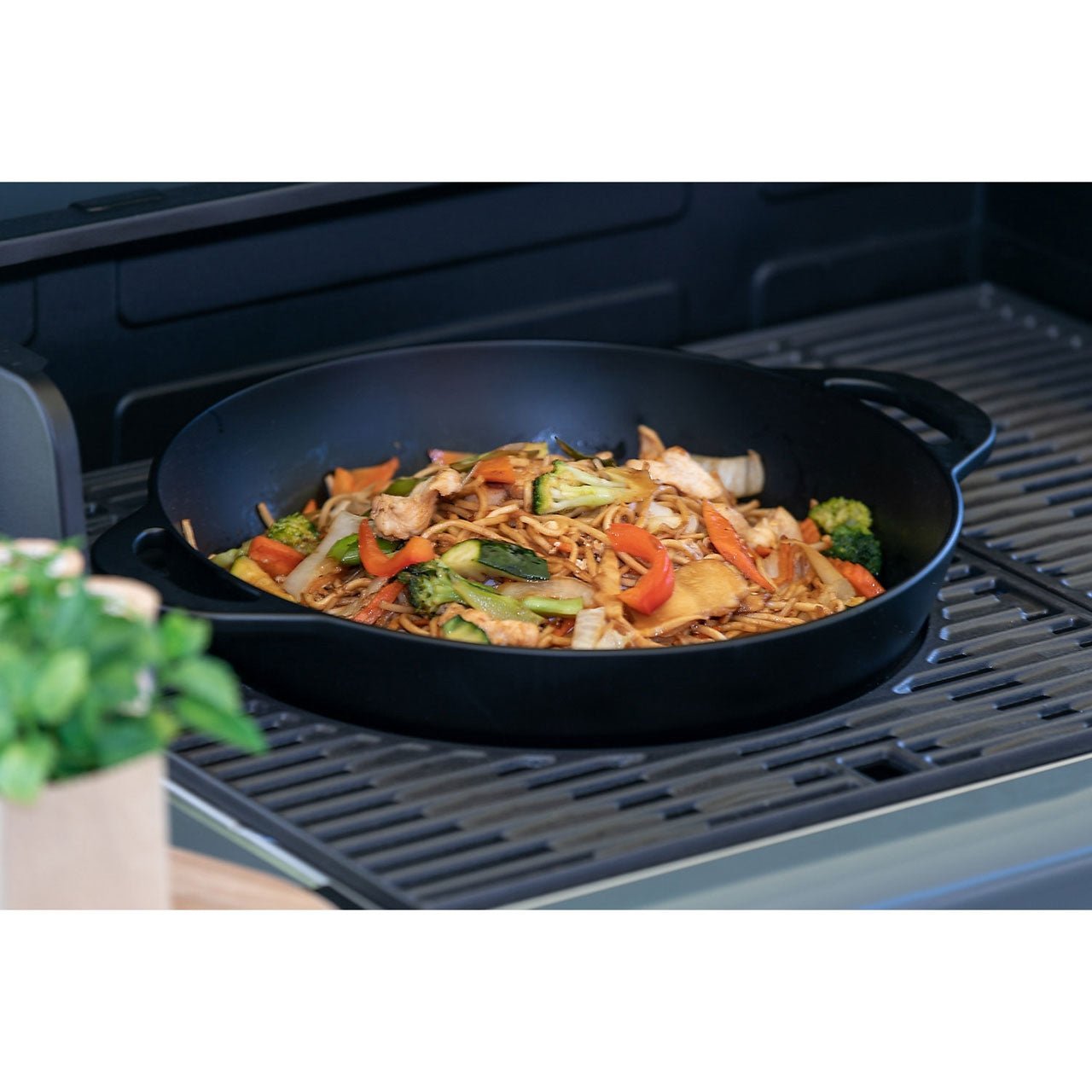 Campingaz Culinary Modular Wok Gusseisen, Detailansicht 1
