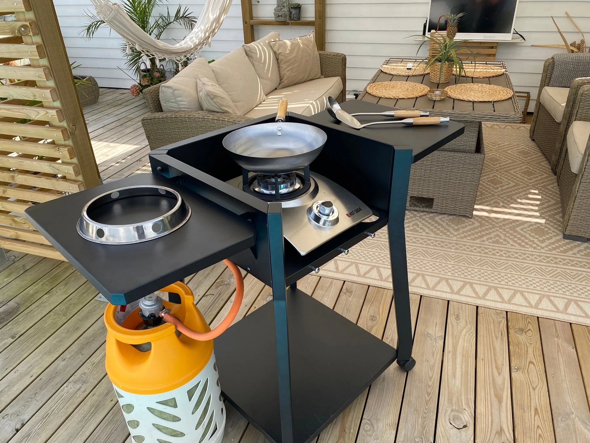 Hot Wok Comfort Tisch, Grillzubehör, Detailansicht 4