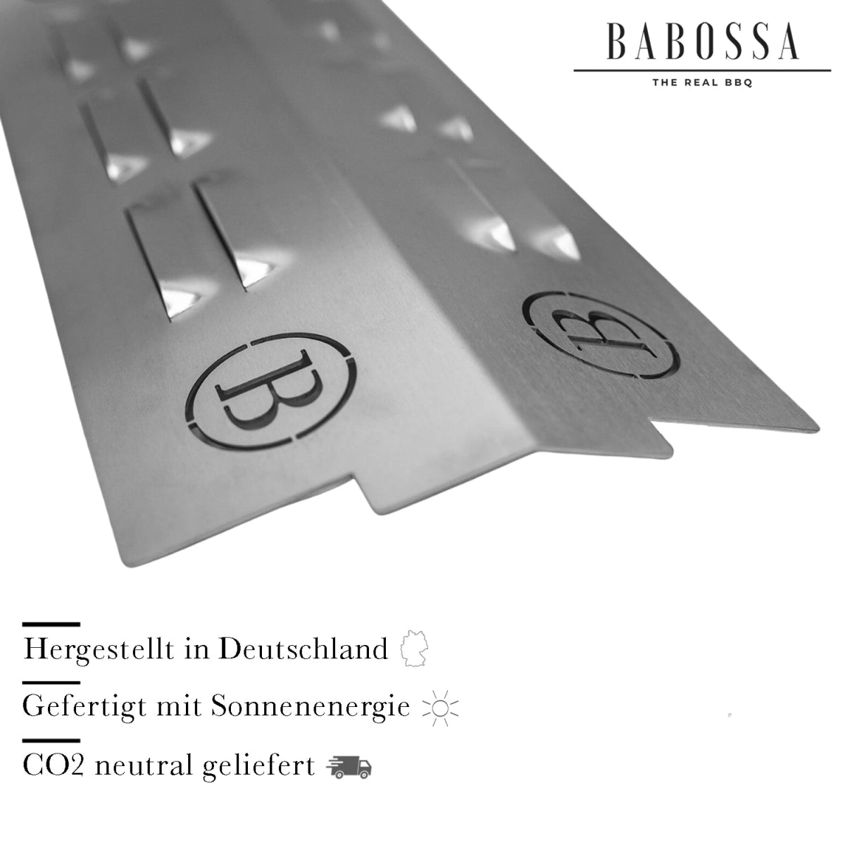 BABOSSA Flammschutzblech, Burnhard Earl, Grillzubehör, Detailansicht 4