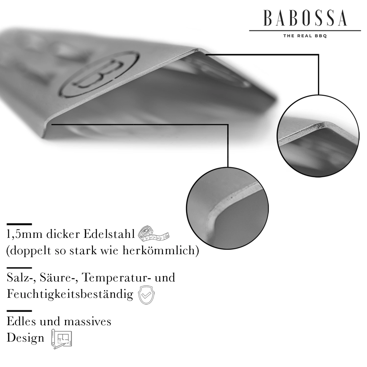 Babossa Flammschutzbleche für Enders