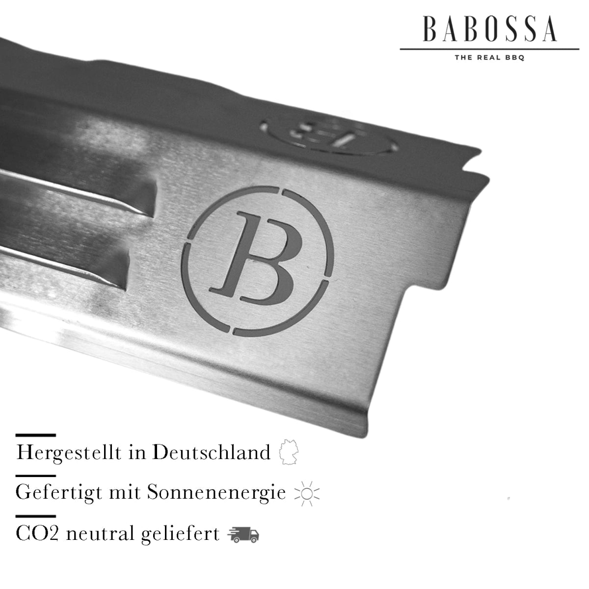 BABOSSA Flammschutzblech, Enders Boston Black Pro, Grillzubehör, Detailansicht 4