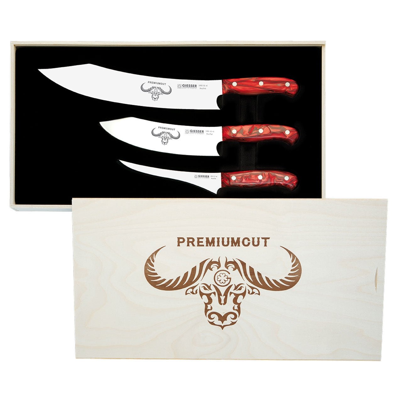 Giesser Premium Cut 3-er Set - Red Diamond