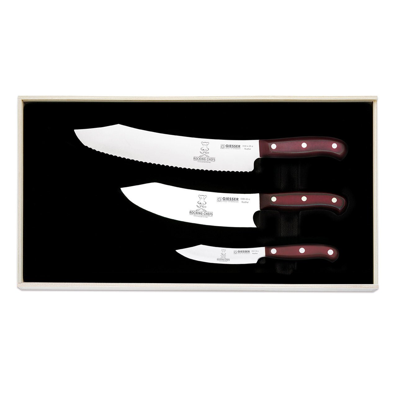 Giesser PremiumCut Set No. 3 Rocking Chef