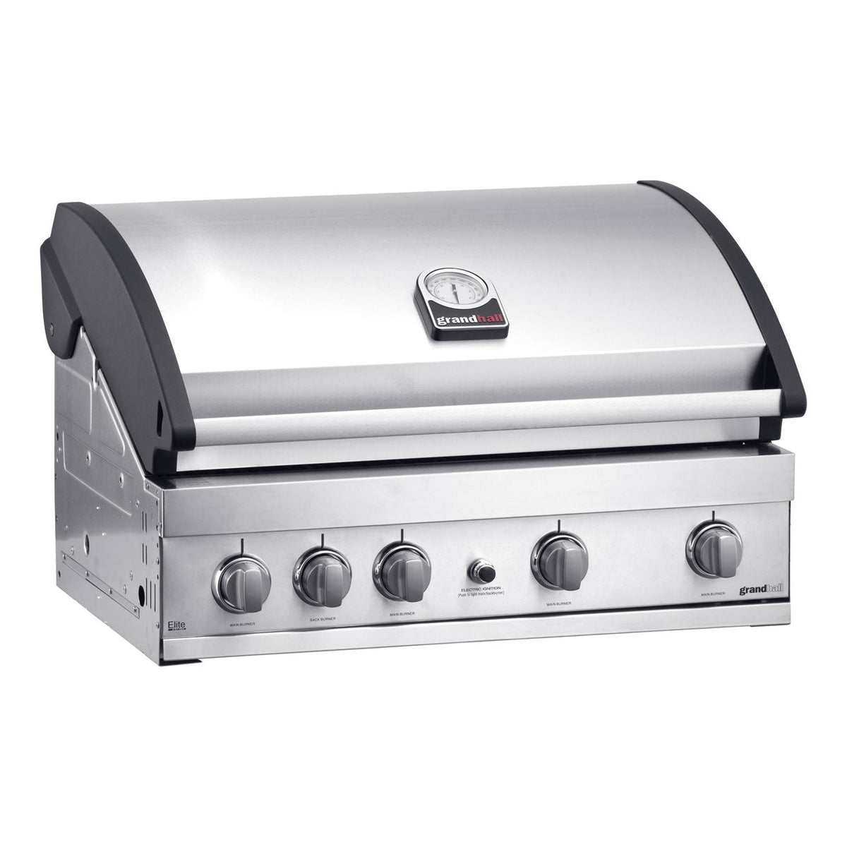 Grandhall Elite G4 Einbaugrill, 4 Brenner + Infrarot-Heckbrenner - Ansicht 1