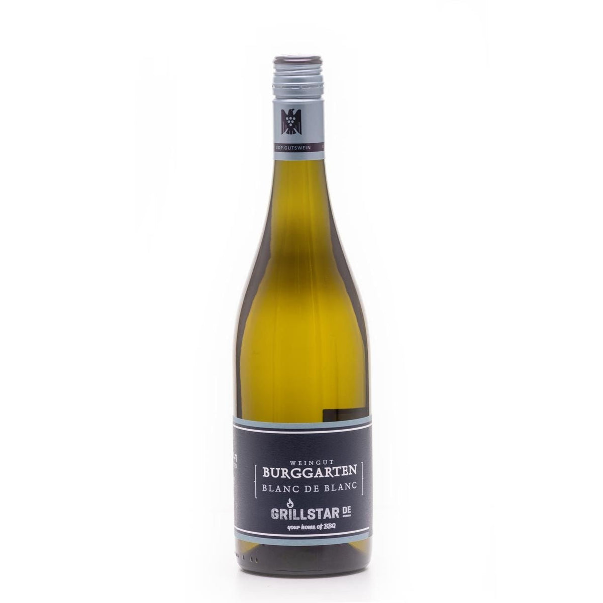 Grillstar Blanc de Blanc - Weingut Burggarten - Weißwein, Grillzubehör, Detailansicht 2