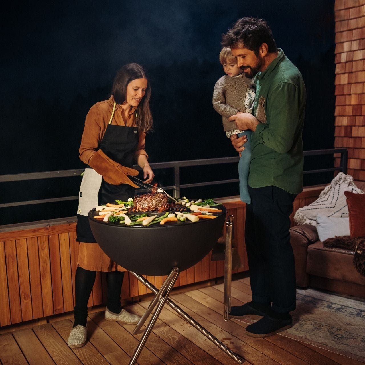 Höfats Plancha-Grillset hoch, BOWL 70, Grillzubehör, Detailansicht 5