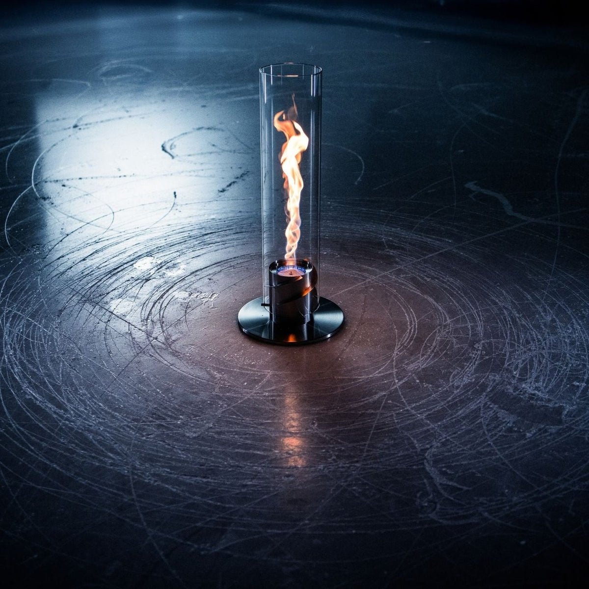 Höfats Spin 1500 Tischfeuer silber, Detailansicht 4