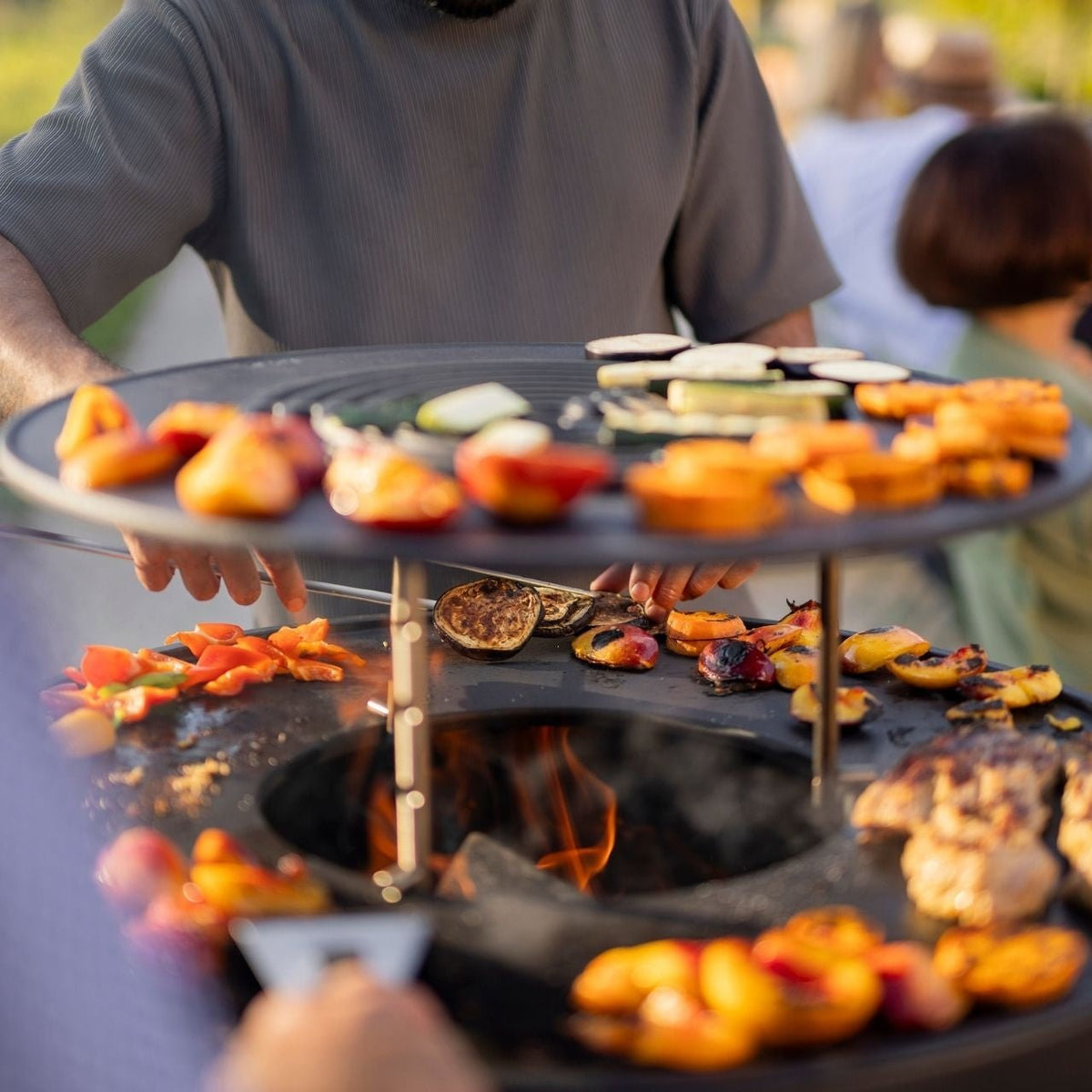 Höfats Warmhaltering, BOWL 70, Grillzubehör, Detailansicht 5