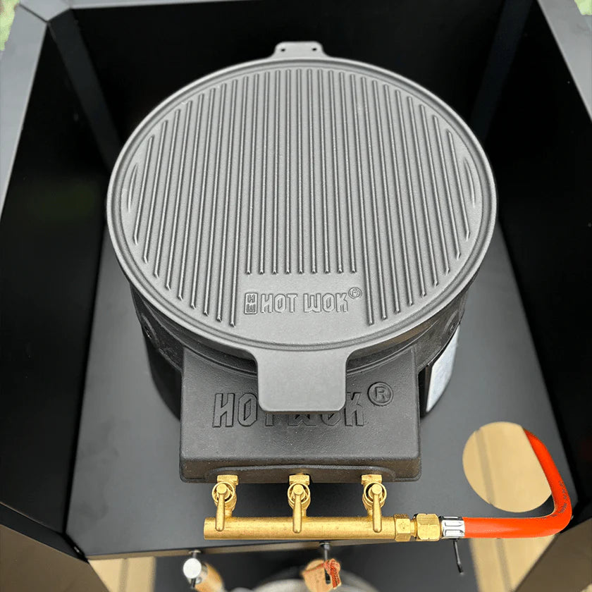 Hot Wok Gussplatte, Ø32, 5cm, Grillzubehör, Detailansicht 3