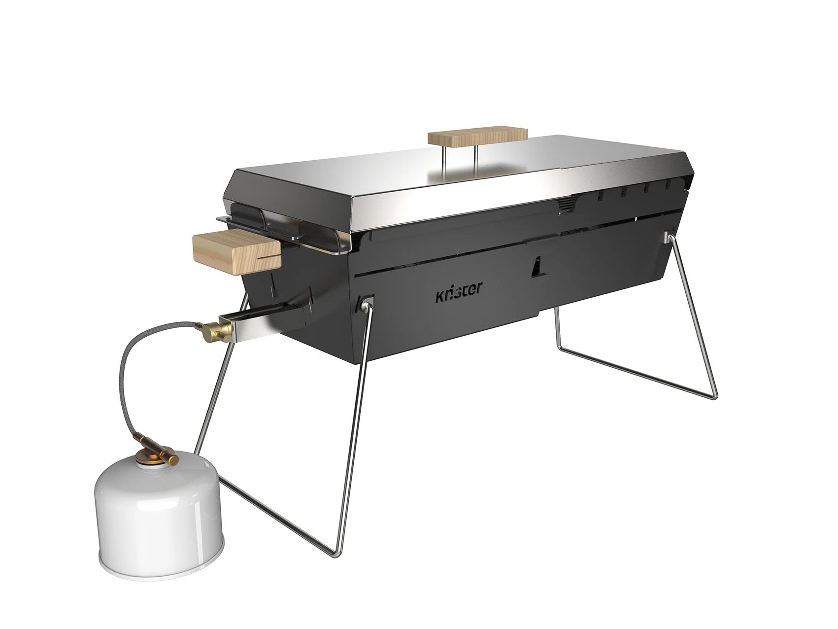 Knister Grilldeckel, Detailansicht 1