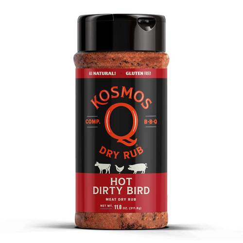 Kosmos Q Dirty Bird Hot Seasoning - 11 oz