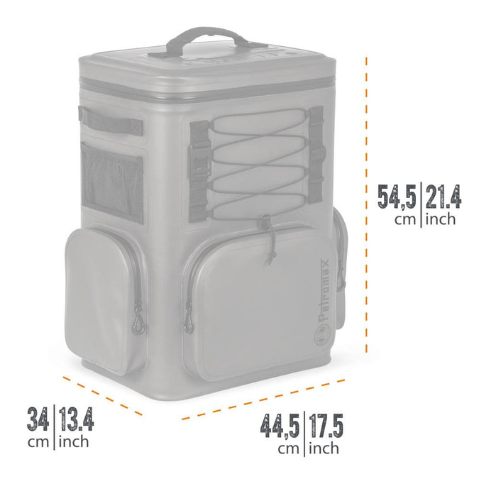 Petromax Kühlrucksack, 27L Olivgrün, Detailansicht 3