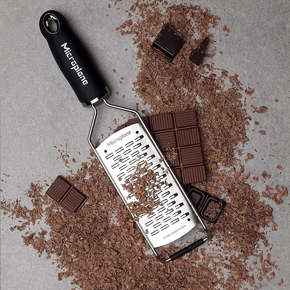 Microplane 2-Wege Schneider, Gourmet Serie Schwarz, Detailansicht 3