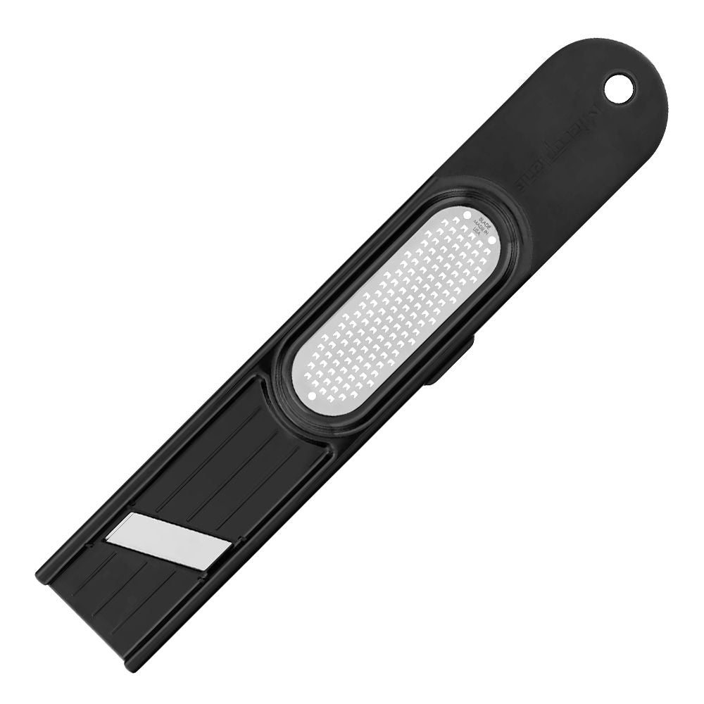 Microplane Ingwer-Reibe, 3in1 Schwarz