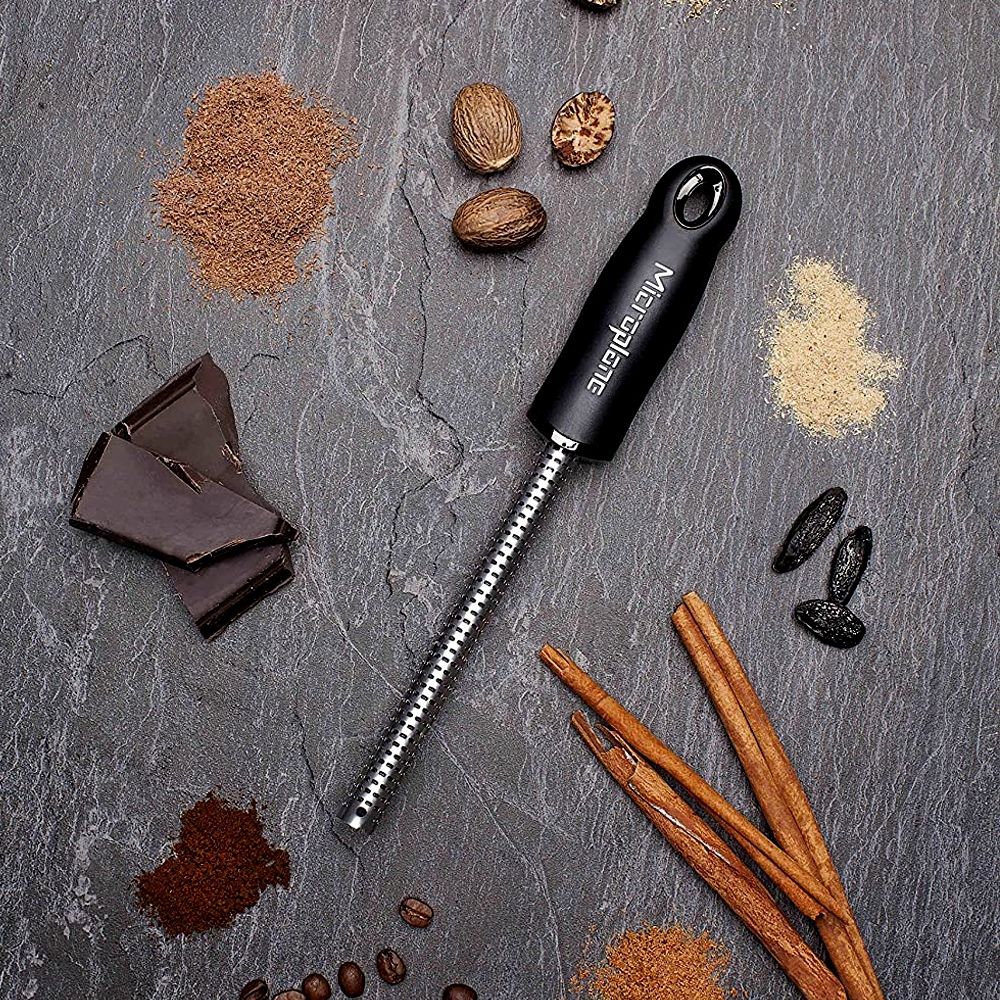 Microplane Premium Gewürzreibe, schwarz, Detailansicht 2