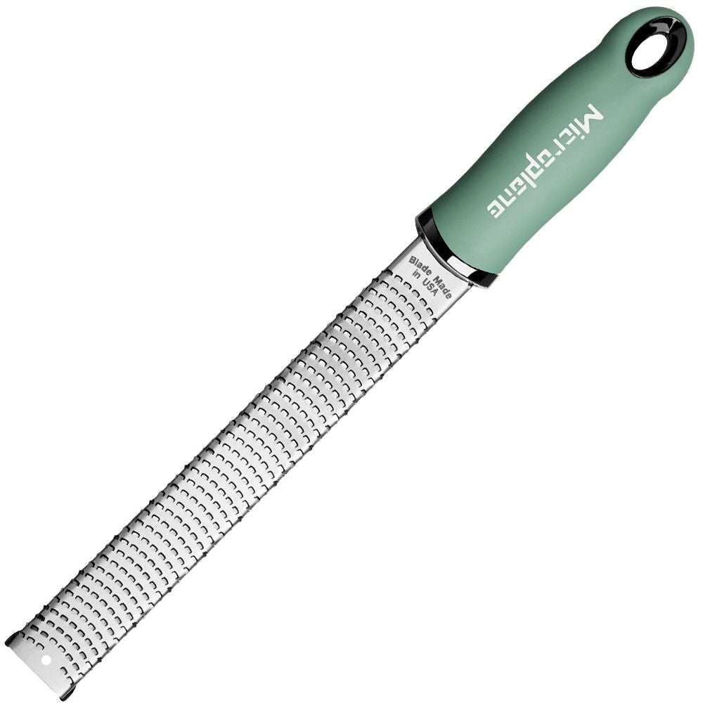 Microplane Premium Zester-Reibe, Eukalyptus Grün