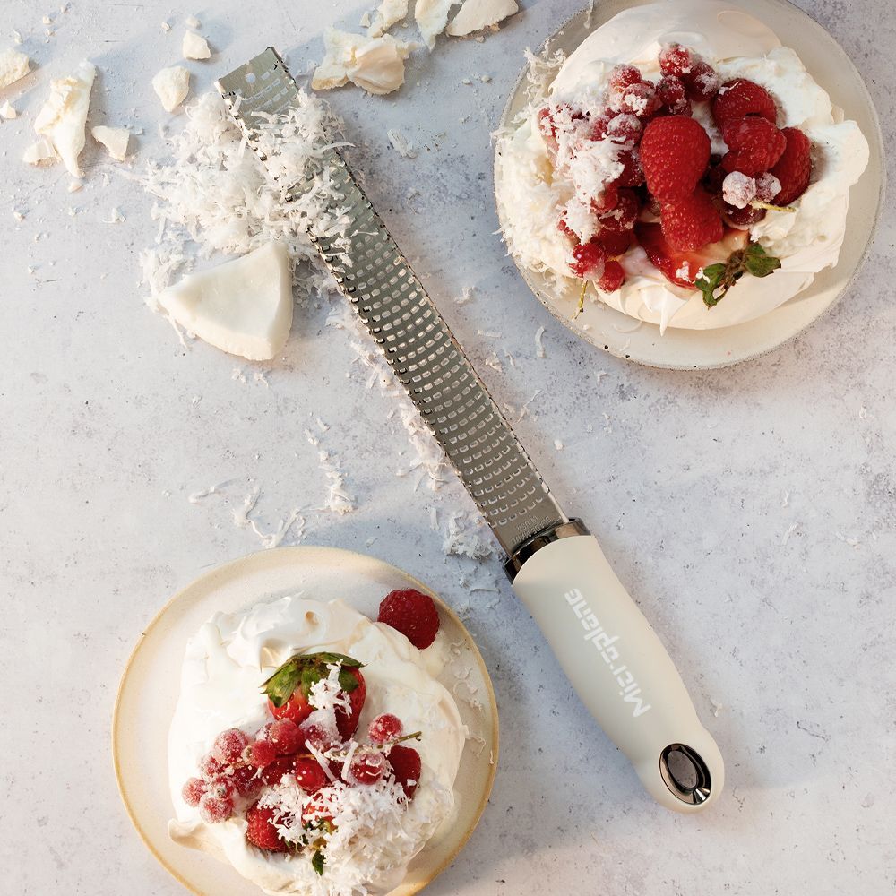 Microplane Premium Zester-Reibe, Kaschmir Beige, Detailansicht 2