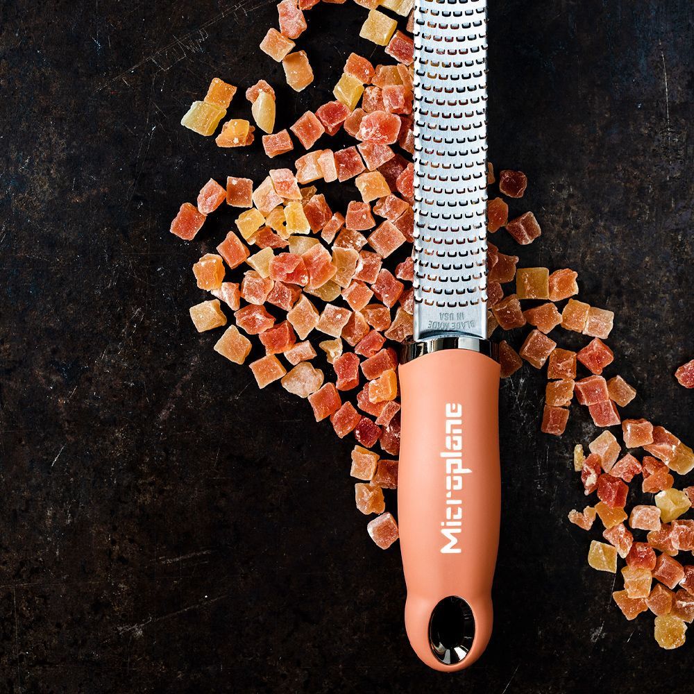 Microplane Premium Zester-Reibe, Zimt Orange, Detailansicht 2