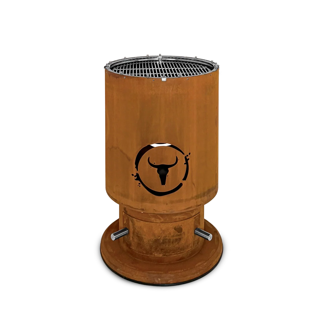 Moesta Bandit 2.0 - corten inkl. Grillrost, für 1 - x Personen