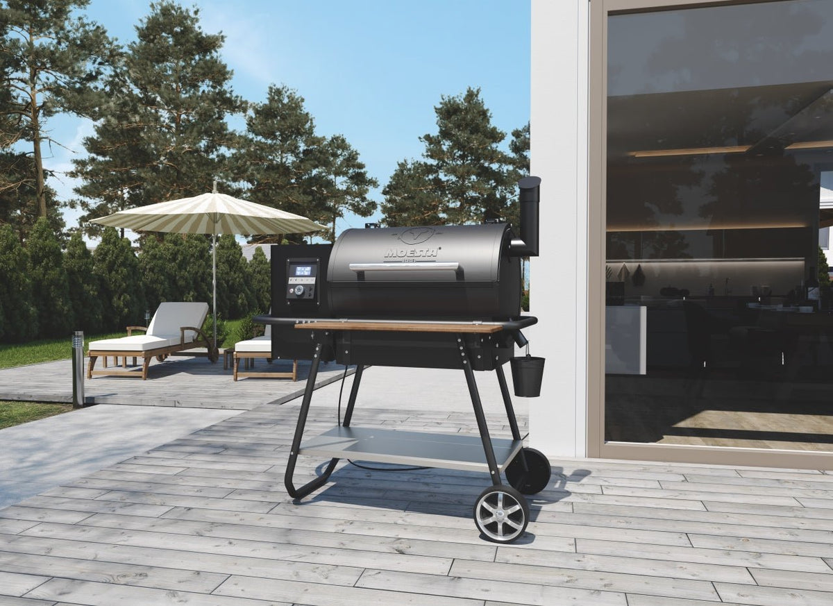 Moesta Sheriff Pellet Smoker, Sparbundle (neuestes Modell), Detailansicht 4