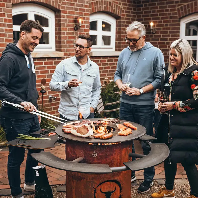 Moesta Simple CCL Grillzange im Einsatz